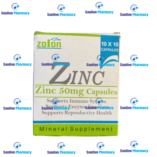 Zinc 50mg Capsules